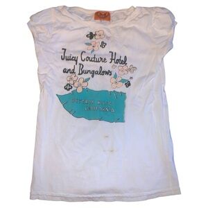 Vintage y2k early 2000s Juicy couture Beverly Hills girl baby tee
